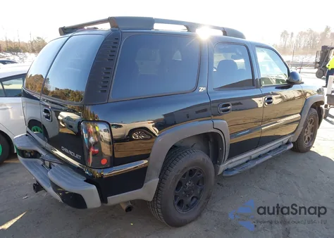2004 Chevrolet Tahoe Z71 from USA, damaged, VIN 1GNEK13Z44R161380